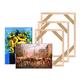 Photo Frame,Wooden Canvas Frame Wooden Canvas Frame DIY Oil Painting Canvas Print Painting Frame Gallery Canvas Stretcher Home Decoration (Color : 50x80cm)