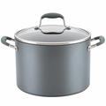 Anolon Advanced Home Hard-Anodized Nonstick Open Stock Cookware (10 Qt Stock Pot, Moonstone)