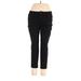 Chico's Casual Pants - High Rise: Black Bottoms - Women's Size Large Petite