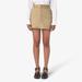 Dickies Women's Mini Skirt - Khaki Size 26 (FKR12)
