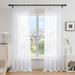 Deconovo Bedroom Double-layer Sheer Voile Curtain (1 Panel)