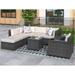 Merax 8 Piece Patio Furniture Sets