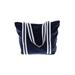 Victoria's Secret Pink Tote Bag: Blue Stripes Bags