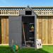 Outdoor Storage Cabinet Tool Shed,Wooden Garden Shed