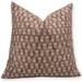 Duck Canvas Outdoor Sofa Block print pillow Cover - Tulsi Buti