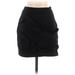 ASOS Casual Bodycon Skirt Knee Length: Black Solid Bottoms - Women's Size 2