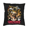 Gremlins 2-Housses de coussin carrées Goon Crew housse de coussin pour canapé et salon 45x45cm