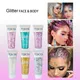 Body Glitter Eyeshadow Hair Fish Scales Gel Lip Dazzle Stage Glitter Ladies Makeup Stage Party Body