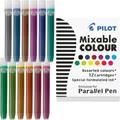 Japan PILOT 12Colors Color Ink Cartridge Ink Refills for Fountain Pen Ink Non-carbon Cartridge