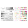 104pcs Cinematic Lightbox Letters & Numbers Signs Replacement for A4 Light Up