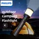 Philips Camping Lamp 2 in 1 Design Portable Flashlight 4 Lighting Modes Flashlights For Camping Self