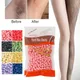 100g Hard Wax Beans Painless Depilatory Hot No Strip Film Hard Wax Pellet Waxing Face Hair Bikini