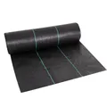 16.4ft/32.8ft PE Woven Weed Control Fabric for Plant Anti Grass Agricultural Mulch Cloth Greenhouse