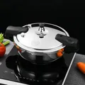 18cm Pressure cooker stainless steel Pots and pans Non stick pan pressure cooker Kitchen accessories