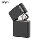 Zippo Black Matte Windproof Collection in box