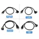 Short 90 degree Left Right UP Down angle HDMI-compatible Cable Double HDTV Line Male to Male M/M