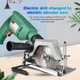 Hand Electric Drill Converter To Electric Circular Saw Cutter Reciprocating Chain Saw Cutting