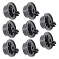 AD-8Pcs Dishwasher Wheel Durable 165314 Dishwasher Lower Rack Wheel Replacement Fit for Whirlpool
