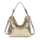 Borse in pelle da donna moda oro Borsa a tracolla femminile Borse a mano di lusso da donna Borse e borsa a mano Borsa a tracolla grande Tote grande