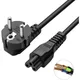 1.5M EU Universal Laptop 3-pin Charger Plug Power Adapter Cord Cable For HP Dell Toshiba Sony ASUS