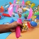 1Pcs Kids Inflatable Hammer Toy With Sound Bell For Children Cartoon Animal Handle Hammer Funny Toys