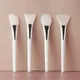 1PC Silicone Mask Brush Soft Hair Mask Brush White Makeup Professional Mud Cream Brush Foundation