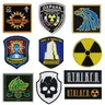 STALKER S.T.A.L.K.E.R. Military charms Loners Atomic Power Badge Patch Team Morale Tactics Military