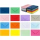 Pack of 10cps Colorful New Retro Blank Mini Paper Envelopes Wedding Party Invitation Greeting Cards