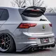 For Volkswagen VW GOLF 8 MK8 GTI 20-2023 Carbon Fiber Tail Wing Rear Trunk Spoiler Car R Styling