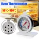 Oven Thermometer Stainless Steel Hang Or Stand Baking BBQ Cooking Meat Bread Food Household BBQ