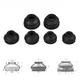 6 Pcs Ball Joint Boot Car Suspension Steering Ball Joint Dust Boot Cover Turn To Rod Arm Ball Head