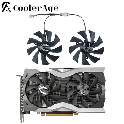 87MM GA92A2H 12V 0.35A RTX2060 Graphics Card Fan For Zotac Gaming RTX 2060 AMP Video Card Cooling Fan