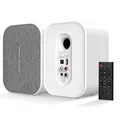 50W Active Bluetooth Speaker Hi Fi 3D Surround Sound Wireless Subwoofer Optical Input Bookshelf TV