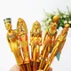 1PC Novelty Creative Egyptian Pharaoh Blue Ink Ballpoint Pen Hot Stamping Mummy Writing Ballpoint