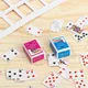 1 Set Gift Funny Models Toys 1:12 Scale Dollhouse Supplies Doll Accessories Mini Playing Cards