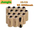 Lowest Price 2-20 Piece SC Battery 1.2v Batteries Rechargeable 2200mAh Nicd Battery Power Tools