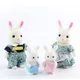 Simulation Forest Rabbit Family DIY Playset Mini Rabbit Bear Figure Toy Dolls Kids Gifts