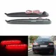 ANGRONG 2x Black Rear Bumper Reflector LED Brake Stop Light For Mazda 6 Atenza Mazda6 GG 2003-2008