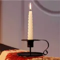 Iron European Style Candlestick Stand Candle Holder Vintage Retro Style Classic Look Taper Holder