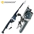 Portable Carp Foldable Sea Fishing Rod 134cm Telescopic Folding Ultra Hard Lure Pole Reel Combo 1