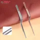 Forceps bent Ear Nose Earpick Wax Removal Forceps Angled Clamp Nasal Curved Earwax Tweezers Clip