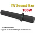 100W High-power TV Sound Bar Home Computer Wireless Bluetooth Speaker Subwoofer with Remote Control