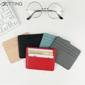 1pc Women Men Thin Business Card Wallet Card Holder Slim Bank Credit Card ID Cards Coin Pouch Case
