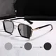 Intelligent Photochromic Sunglasses for Men Professional Day Night Driver Sunglasses UV400 Retro