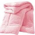 Thickened Lambswool Blanket Winter Soft Warm Bed Quilt Bedding for Snuggling Up on the Couch or Bed