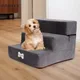 3-steps Dog Stairs Ladder Anti-slip Removable Pet Ramp Stairs Puppy Sofa Bed Ladders for Small Dog