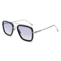 Luxury Square Sunglasses Men Sunglasses Tony Stark Glasses Fashion Steampunk Women Goggles Outdoor