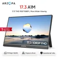 ARZOPA Portable Monitor 17.3'' 1080P HDR IPS Kickstand Speakers for PC Mac Phone Xbox Switch PS HDMI