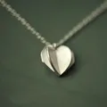 925 Sterling Silver 3 d heart Necklaces & Pendants For Women High Quality Sterling-silver-jewelry