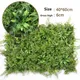 Artificial Plant Mat Greenery Wall-Hedge Grass Fence Foliage Panel Garden Decor Simulated Lawn Fence